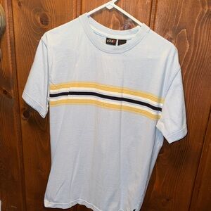 Boys XL/20 Light Blue Striped Tee